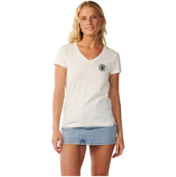 Womens Party Wave V Neck T-Shirt